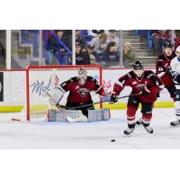 Vancouver Giants goaltender Burke Hood