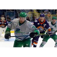 Florida Everblades forward Jett Jones vs. the Orlando Solar Bears