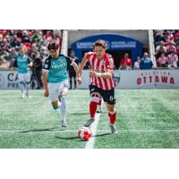 Atlético Ottawa defender Sergei Kozlovskiy