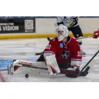 Allen Americans goaltender Jackson Parsons
