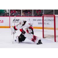 Belleville Senators goaltender Hunter Shepard