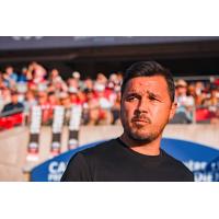 Atlético Ottawa Head Coach Diego Mejía
