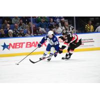 Syracuse Crunch left wing Jakob Pelletier