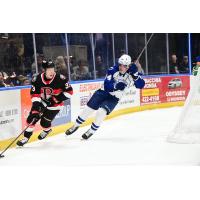 Belleville Senators defenceman Lassi Thomson vs. the Syracuse Crunch