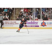 Flint Firebirds defenseman Luka Graziano