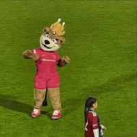 North Carolina Courage mascot Roary