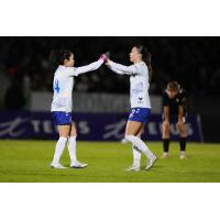 Ottawa Rapid FC celebrates D.B. Pridham's Goal