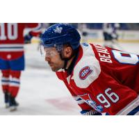 Forward Anthony Beauchamp with the Trois-Rivières Lions