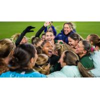 Racing Louisville FC celebration