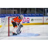 Worcester Railers goaltender Thomas Gale