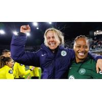 Racing Louisville FC Head Coach Bev Yanez