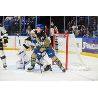 Syracuse Crunch center Gabriel Szturc vs. the Hershey Bears