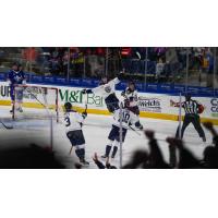 Worcester Railers on game night