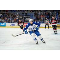 Syracuse Crunch's Lucas Mercuri in action
