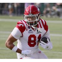 Calgary Stampeders receiver Vyshonne Janusas