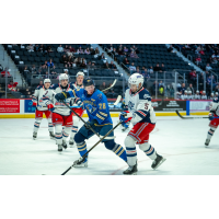 Springfield Thunderbirds forward Otto Stenberg vs. the Hartford Wolf Pack
