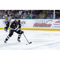 Kelowna Rockets defenceman Mazden Leslie
