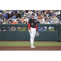 Utility player Mason Dobie with the University of Dayton