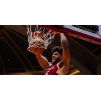 Norchad Omier of the Cleveland Charge with a slam dunk