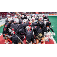 Oshawa Firewolves huddle