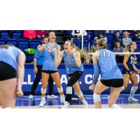 Creighton middle blocker Kiara Reinhardt