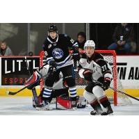 Vancouver Giants defenceman Ethan Mittelsteadt vs. the Wenatchee Wild