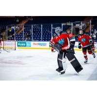 Kelowna Rockets goaltender Josh Banini