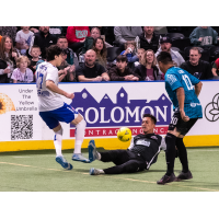 St. Louis Ambush goalkeeper Paulo Nascimento vs. the Kansas City Comets