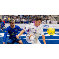 Empire Strykers and the San Diego Sockers on game night