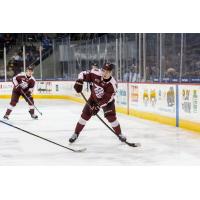 Peterborough Petes left wing Leon Kolarik
