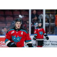 Kelowna Rockets centre Tij Iginla