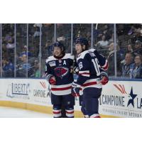 South Carolina Stingrays celebrate a goal