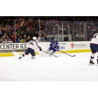 Syracuse Crunch left wing Boris Katchouk vs. the Cleveland Monsters