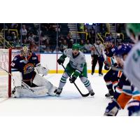 Florida Everblades forward Jesse Lansdell vs. the Orlando Solar Bears