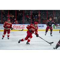 Rapid City Rush's Ryan Wagner and Brett Davis on game night