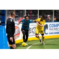 St. Louis Ambush defender Jeff Michaud vs. the Milwaukee Wave