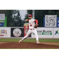 Winnipeg Goldeyes pitcher Derrick Cherry
