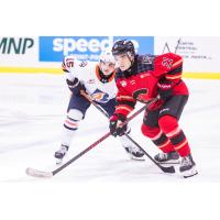 Forward Patrick Sopiarz with the Prince George Cougars