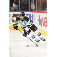 Forward Gavin Yates with the Binghamton Black Bears