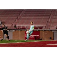 Utah Tech goalkeeper Stockton Short