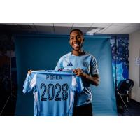 New York CIty FC midfielder Andrés Perea