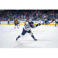 Worcester Railers forward Lincoln Hatten