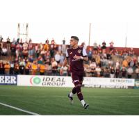 Detroit City Football Club forward Jeciel Cedeño