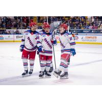 Kitchener Rangers share a laugh