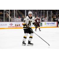 Forward Jacob Battaglia with the Kingston Frontenacs