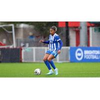Jorelyn Carabalí with Brighton & Hove Albion F.C.