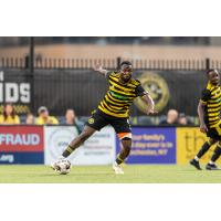 Pittsburgh Riverhounds forward Albert Dikwa