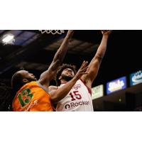 Cleveland Charge forward Norchad Omier drives to the basket