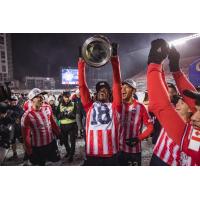 Atlético Ottawa defender Roni Mbomio