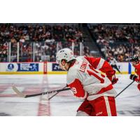 Grand Rapids Griffins' John Leonard on game night
